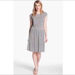 Tory Burch Justina Scallop Print Dress Size XL